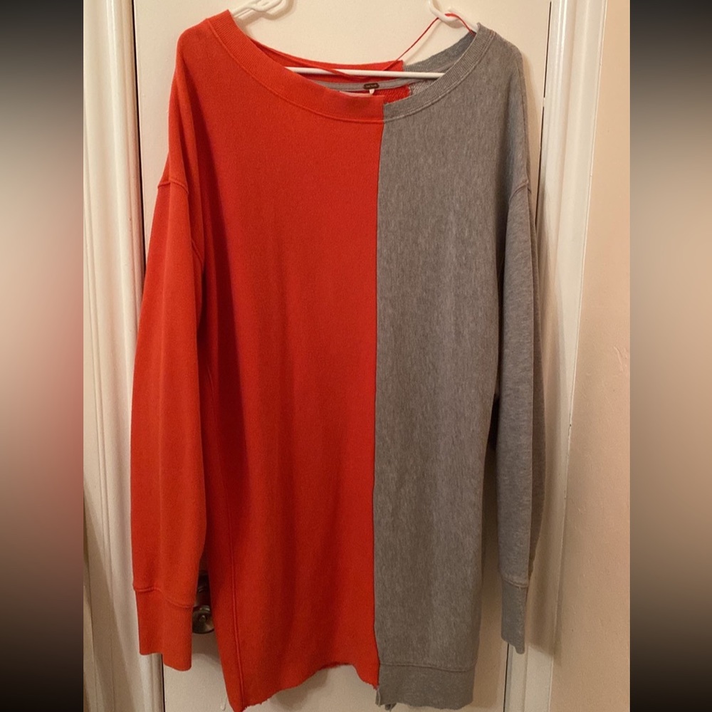 Free people Sweatshirt Dress XS